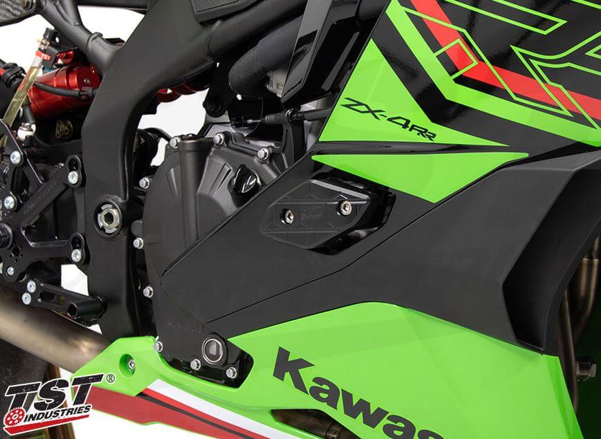 TST Industries Frame Slider Crash Protection '23- Kawasaki ZX-4RR