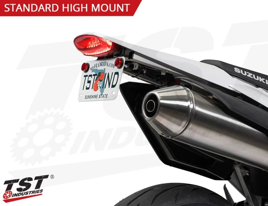 TST Integrated Tail Light + Fender Eliminator 2025 Suzuki DR-Z4S/DR-Z4SM