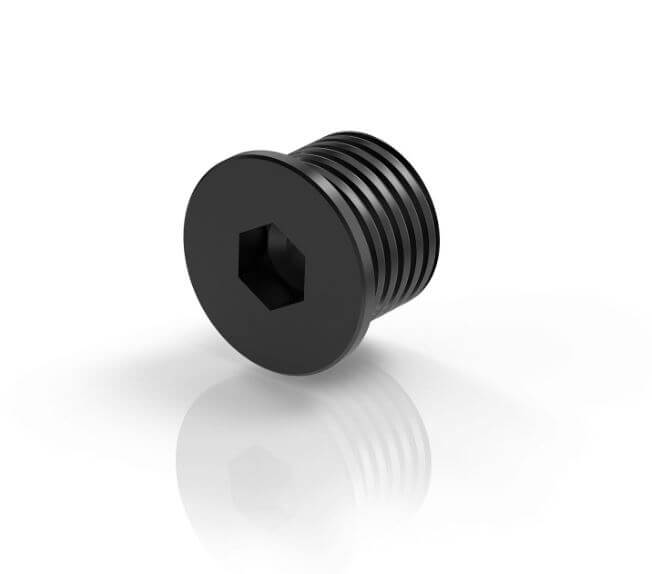 Rizoma BS835B Bar End & Lever Guard Adapter '21-'23 Aprilia RSV4/Tuono V4/Tuono 660