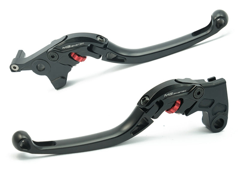 MG BikeTec ClubSport Long Brake & Clutch Levers - Yamaha MT-07/FZ-07/FZ6/FZ6R/FZ8/FZ-09/MT-09/FJ-09/XSR700/XSR900