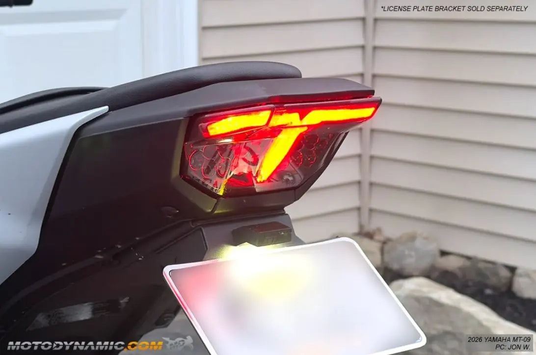 Motodynamic Sequential LED Tail Light 24-26 Yamaha MT-09 | Smoke