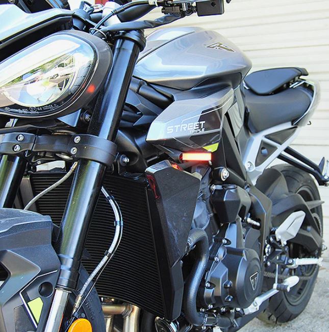 New Rage Cycles Front Turn Signals 2024- Triumph Street Triple