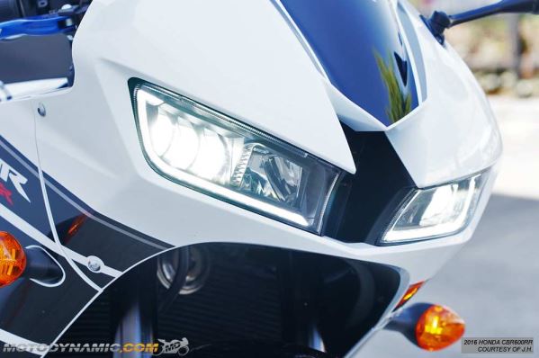 cbr600rr 左ヘッドライト Motodynamic Full LED Projection Headlight w/DRL '13-'23 Honda