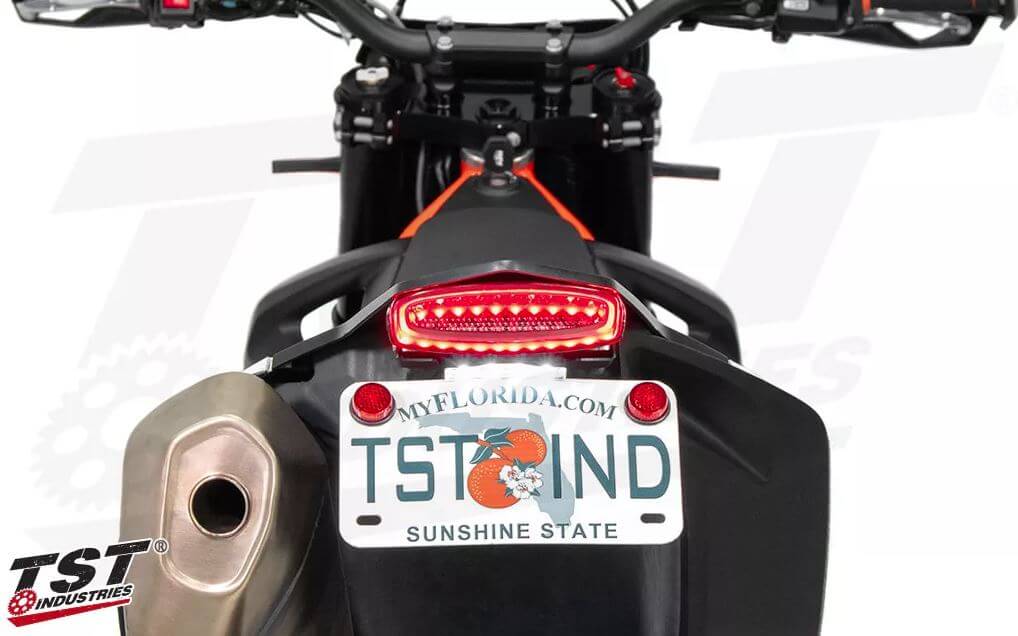 TST Integrated Tail Light + Fender Eliminator '19+ KTM SMC-R/Enduro