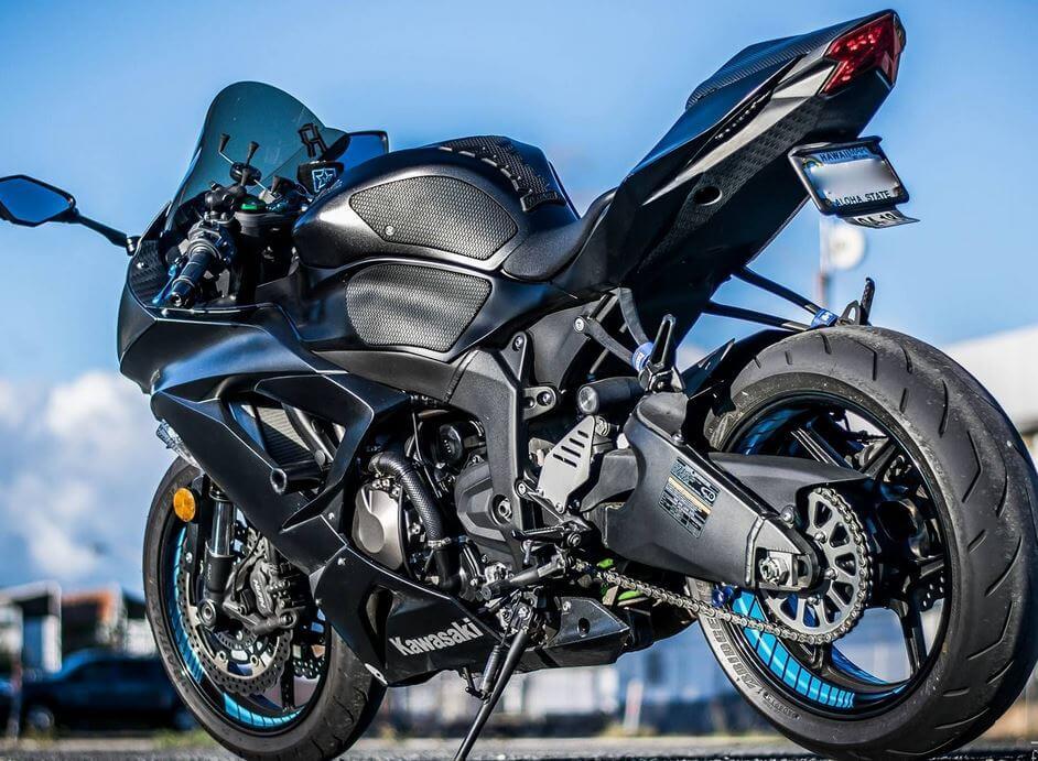 TechSpec XL2 Tank Grip Pads (5pcs) 13-25 Kawasaki ZX6R 636