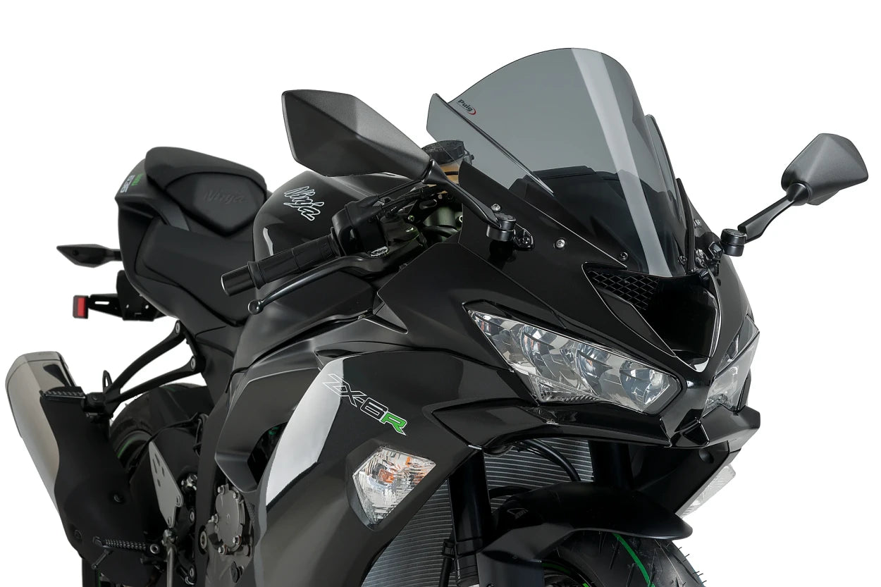 Puig Z Racing Windscreen '13-'17 Kawasaki ZX6R 636 - Motostarz USA