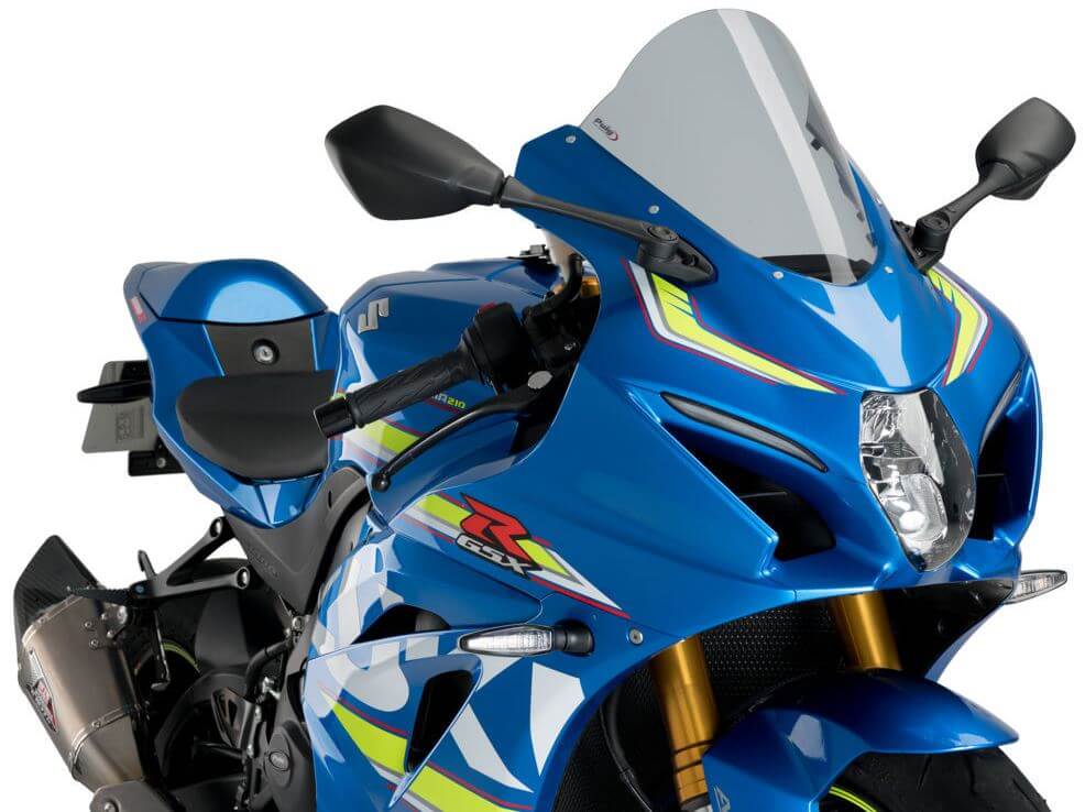 値下中 美品 Puig スモークスクリーン 17’-21’ GSX-R1000R Buy Puig R-Racer Windscreen for '17-'21 Suzuki GSX-R1000