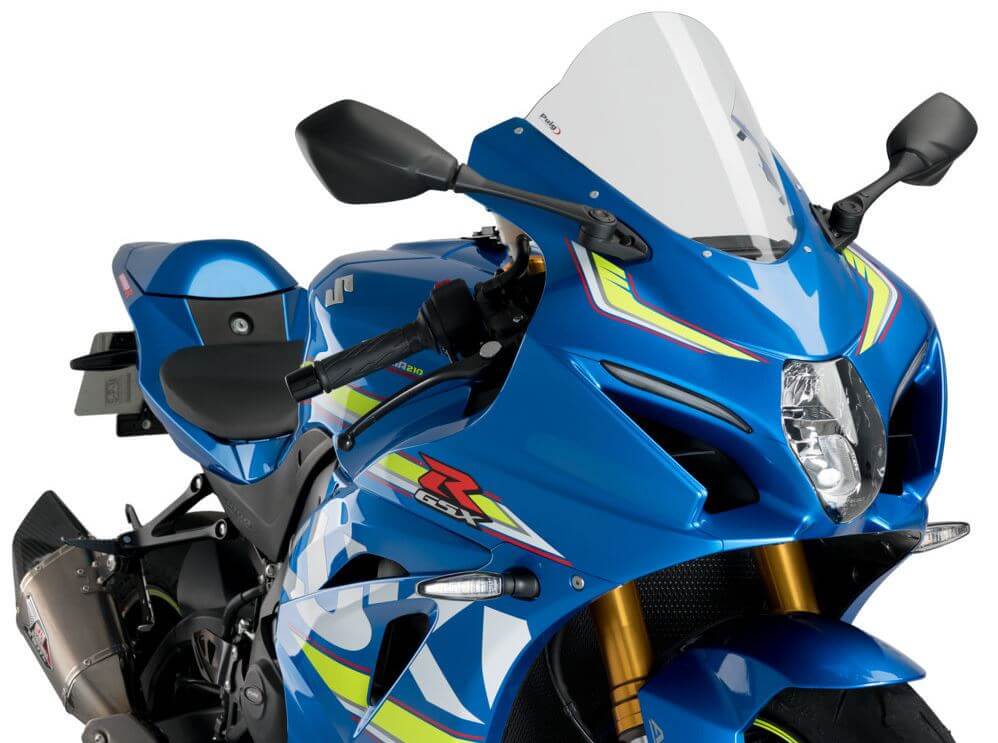 Puig R-Racer Windscreen for '17-'21 Suzuki GSX-R1000