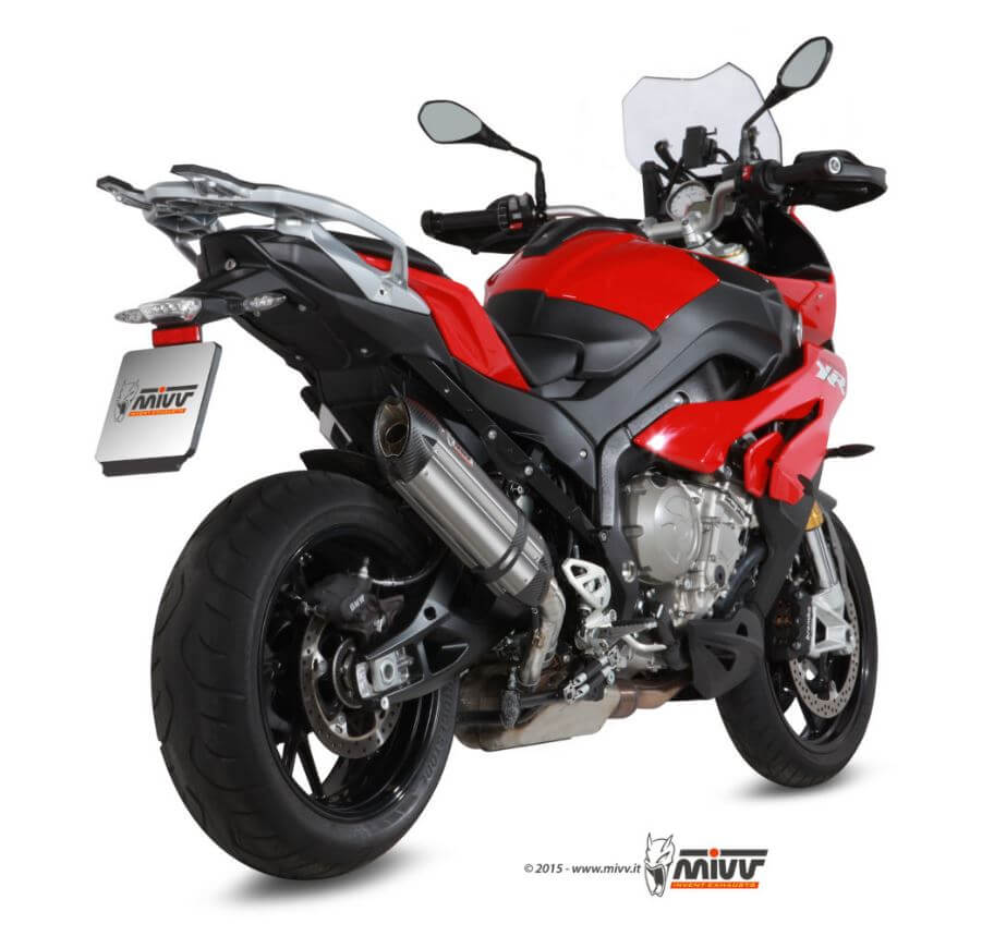 MIVV Suono Stainless Steel Slip-On Exhaust '15-'19 BMW S 1000 XR