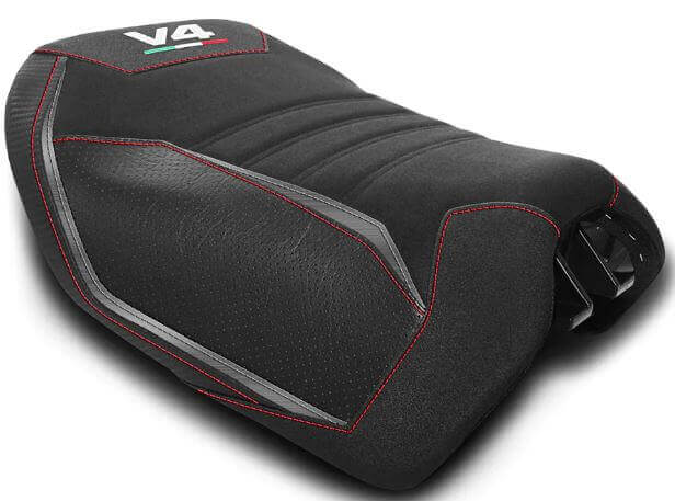 LuiMoto Grezzo Rider Seat Cover '21-'23 Ducati Multistrada V4