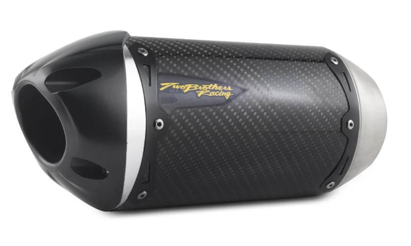 Two Brothers Slip-On Exhaust '17-'23 Suzuki SV650 SV650S