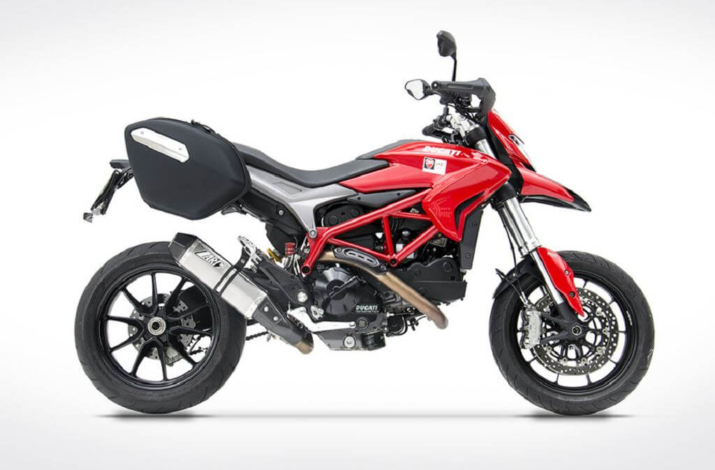 ZARD Racing Slip-On Exhaust '13-'15 Ducati Hypermotard 821 SP