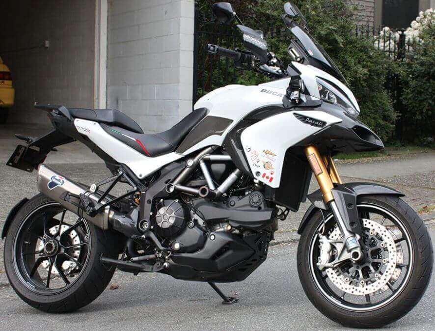 LuiMoto Team Italia Passenger Seat Cover '10-'11 Ducati Multistrada 1200