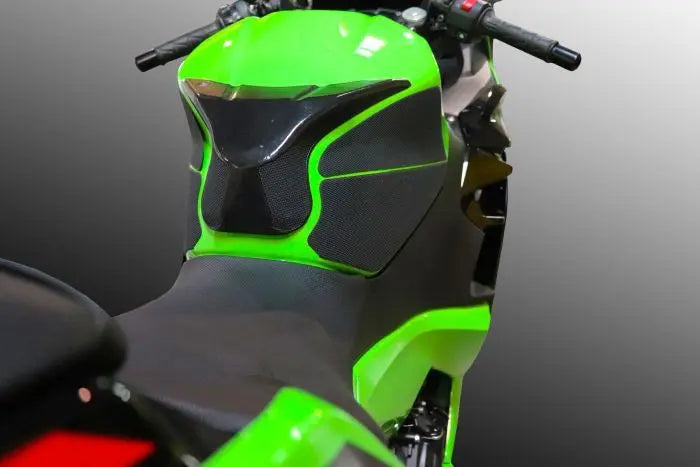 TechSpec Tank Grip Extension, Extender & XL2 Tank Grips 17-25 Kawasaki Ninja/Z 400/500