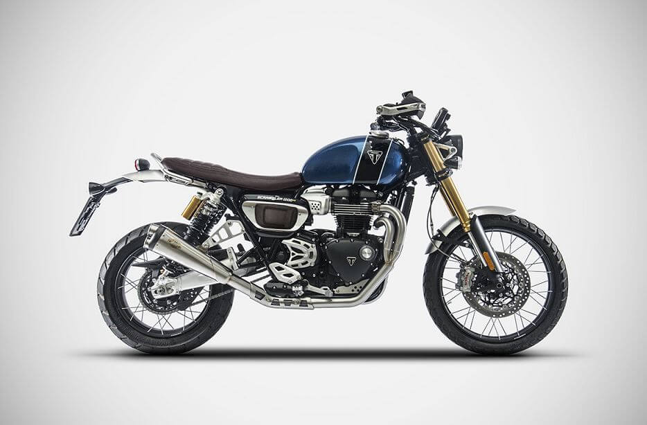 ZARD Racing Full Exhaust '19-'23 Triumph Scrambler 1200