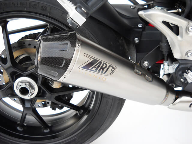 ZARD Racing Slip-On Exhaust '11-'13 Triumph Speed Triple 1050