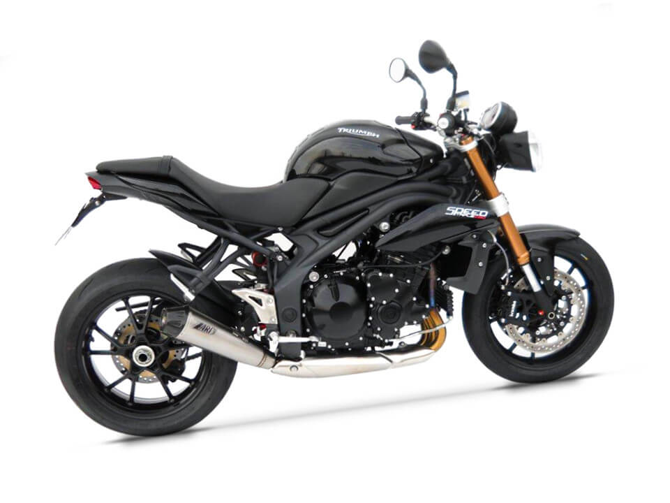 ZARD Racing Slip-On Exhaust '11-'13 Triumph Speed Triple 1050
