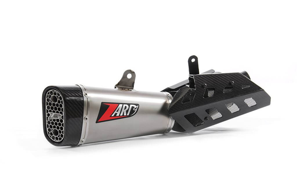 ZARD Short Racing Slip-On Exhaust '17-'19 Triumph Street Triple 765