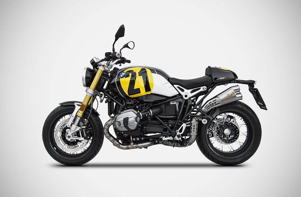 Zard Special Edition Racing Slip-On '17-'20 BMW R Nine T