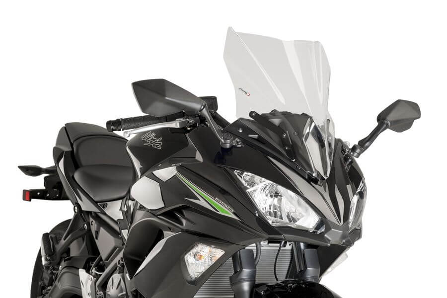 Puig Z-Racing Windscreen for '17-'19 Kawasaki Ninja 650