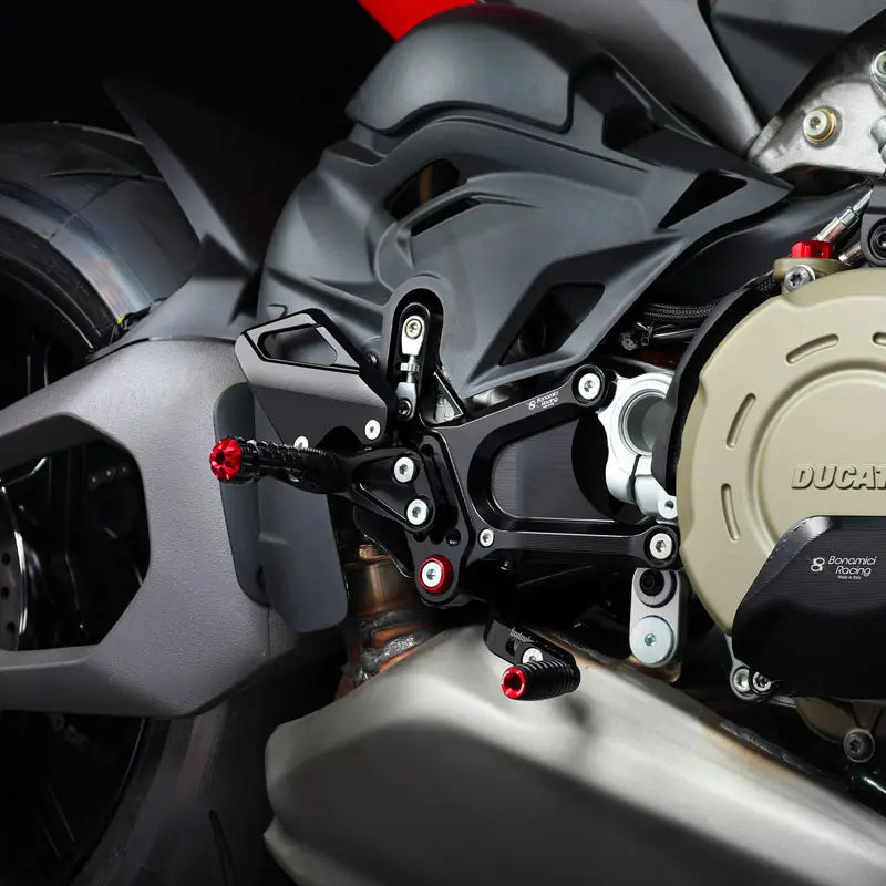 Bonamici Adjustable Rearsets 25 Ducati Streetfighter V4/S