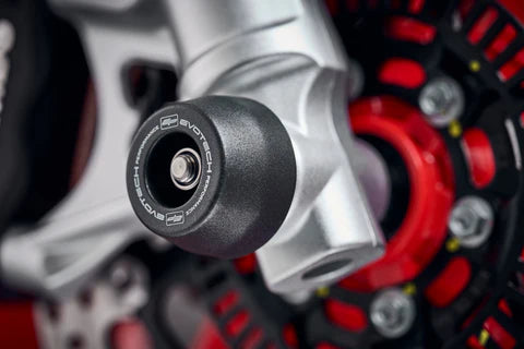 Evotech Performance Front Spindle Bobbins 21-25 Aprilia RS 660 / 21 Tuono 660 / 22 Tuono 660 Factory