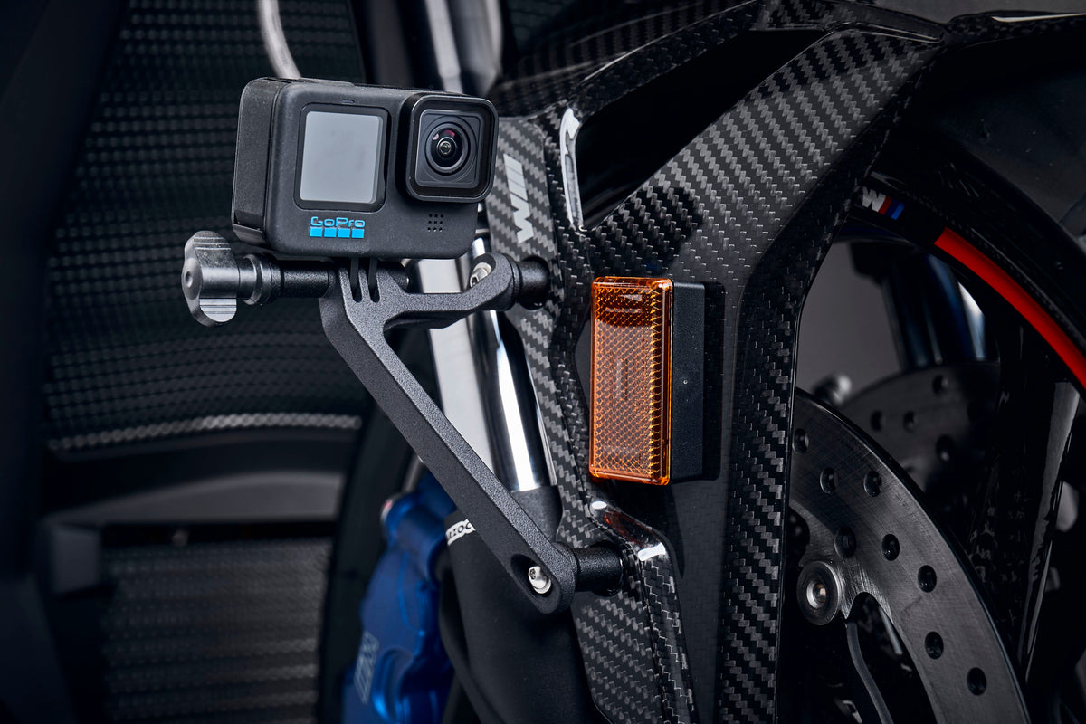 Evotech Performance Action/Safety Camera Front Mudguard Mount 19-26 BMW S1000RR/M1000RR