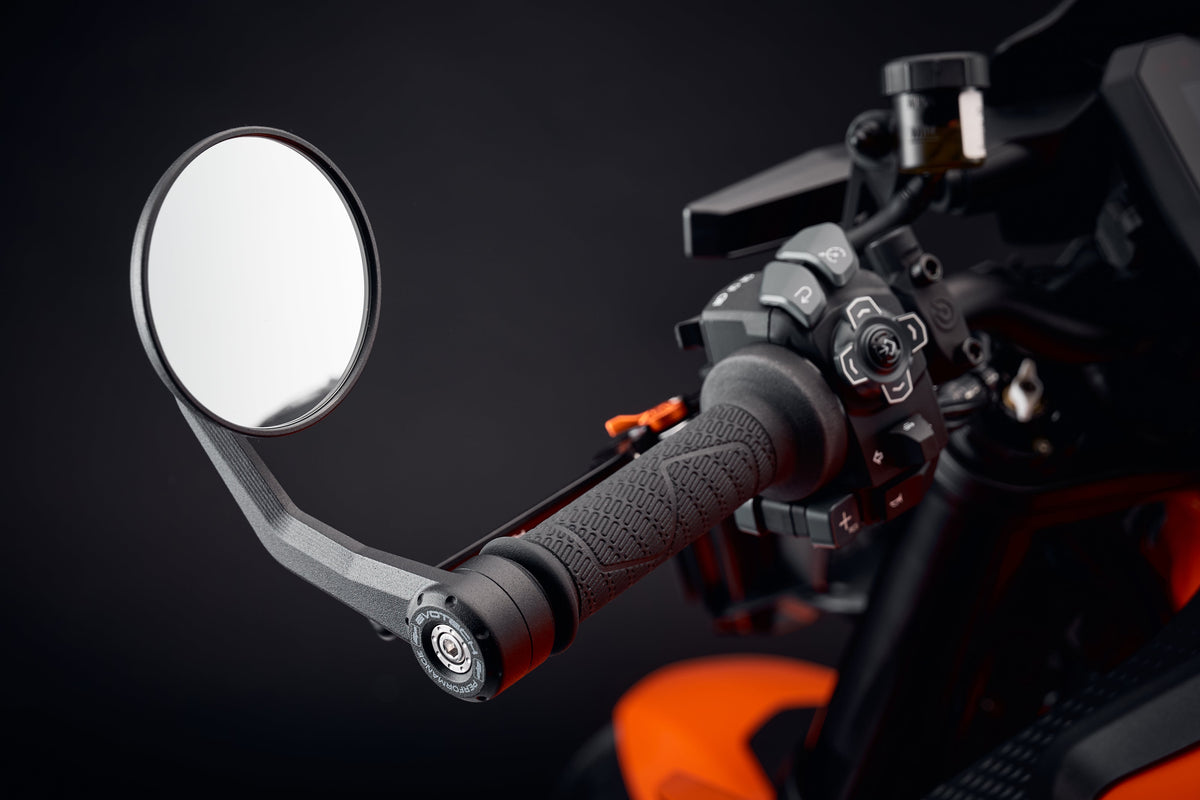 Evotech Performance Bar End Mirrors (Retro) 24-26 KTM 990 Duke/R