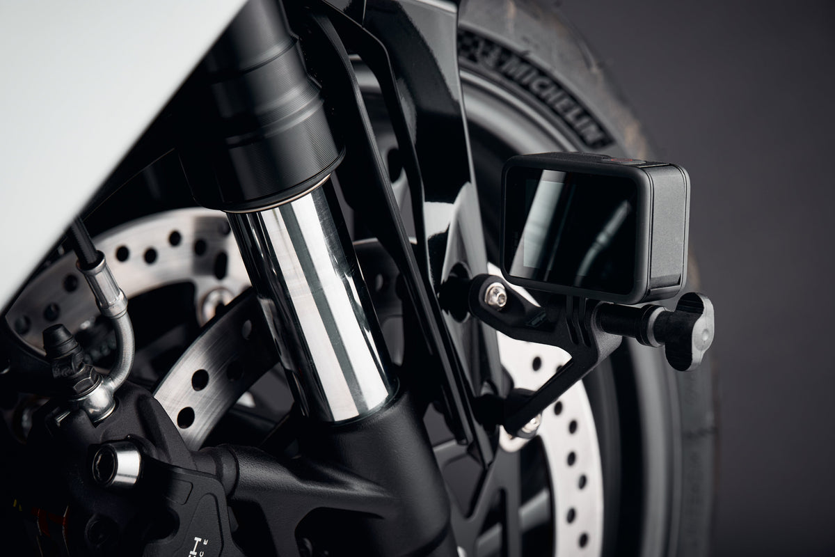 Evotech Performance Action / Safety Camera Front Mudguard Mount 24-26 Triumph Daytona 660
