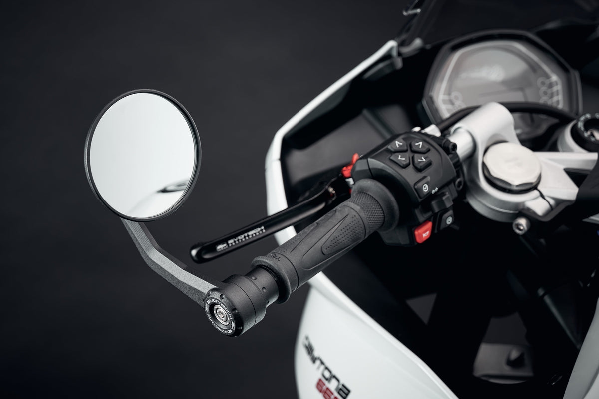 Evotech Performance Bar End Mirrors / Brake Protector (Retro) 21-24 Triumph Trident 660