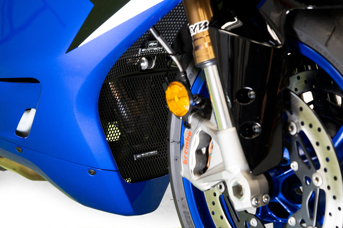 Evotech Performance radiator and header guard set Yamaha YZF-R9