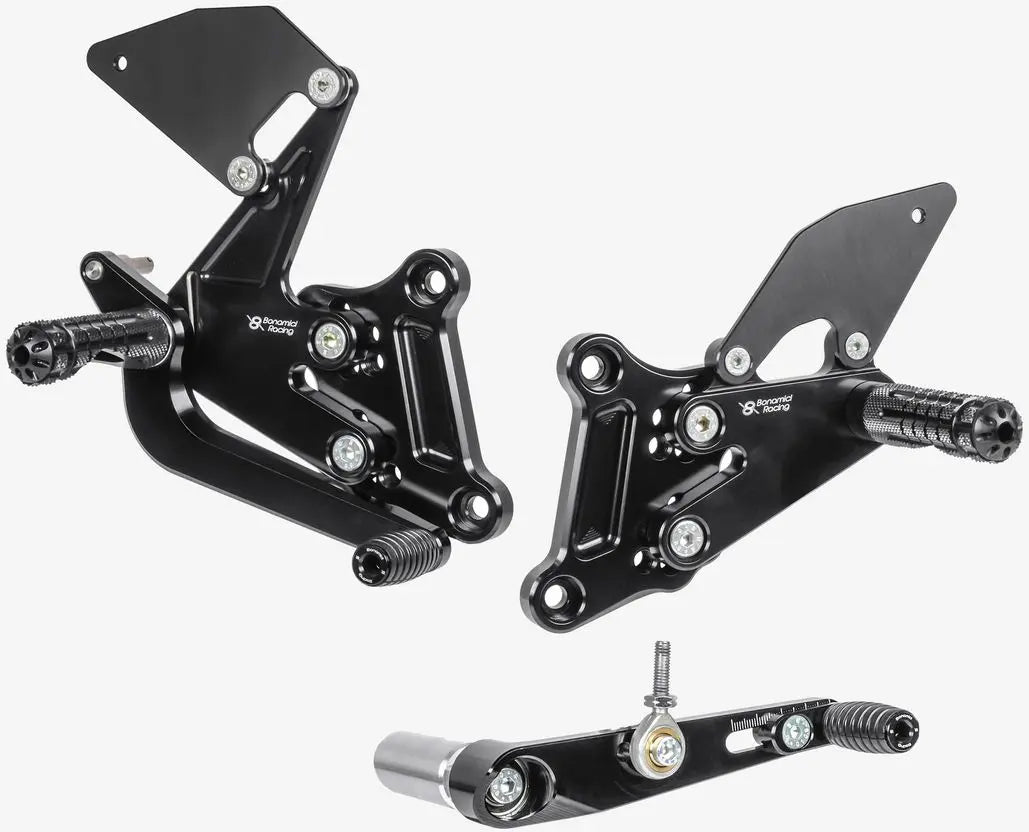 Bonamici Adjustable Rearsets 14-25 Honda CBR650R, CB650R/F