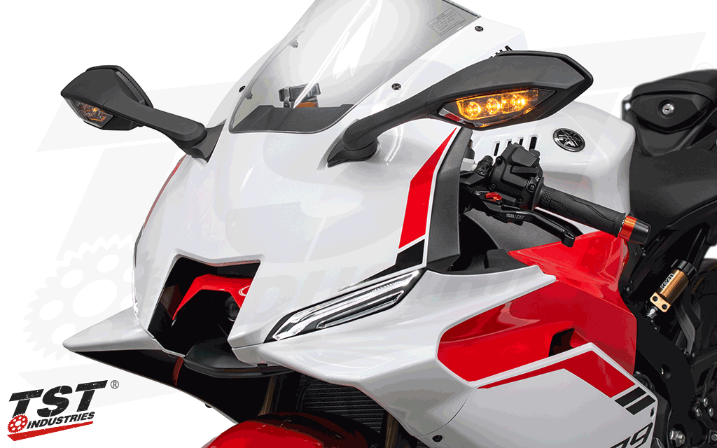 TST Industries DRL To Turn Signal Harness Coverter 25- Yamaha R9