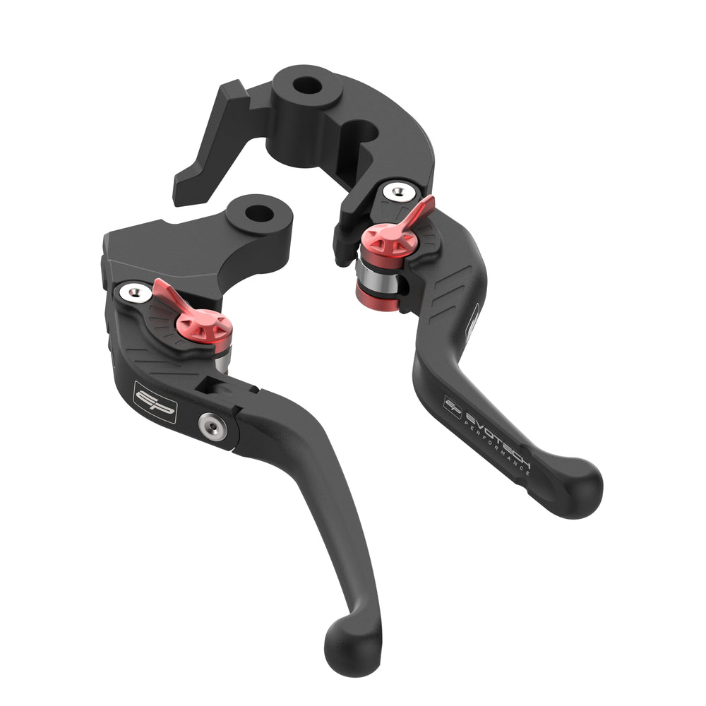 Evotech Performance Evo Folding Clutch & Short Brake Lever Set 2026 Yamaha YZF-R7