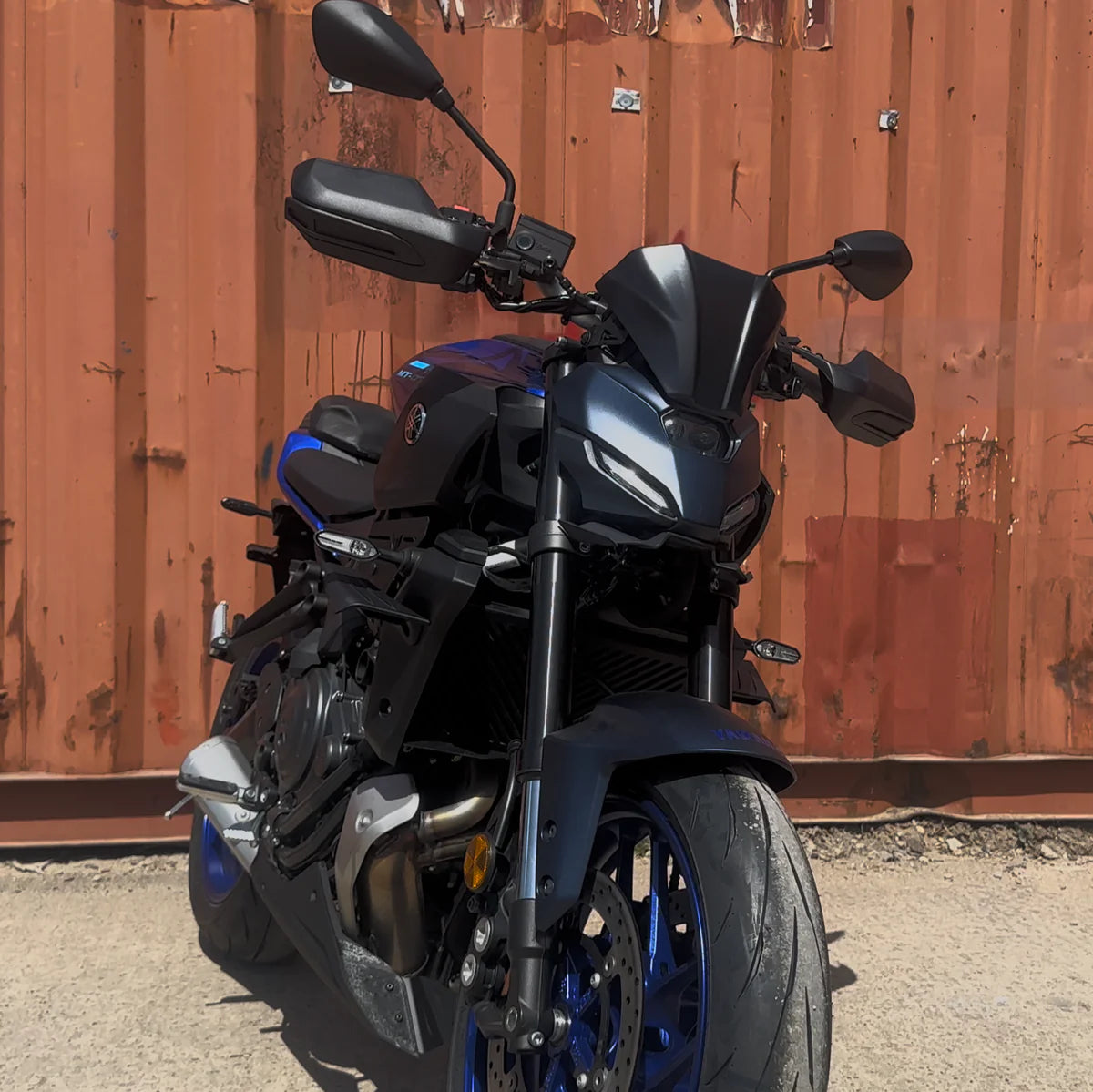 Pyramid Fly Screen 25-26 Yamaha MT-07 | Matte Black