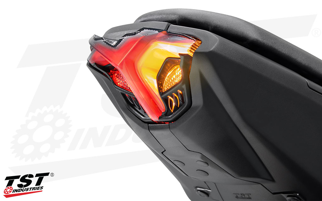 TST Industries LED Integrated Tail Light 25-26 Yamaha MT-07 - Motostarz USA