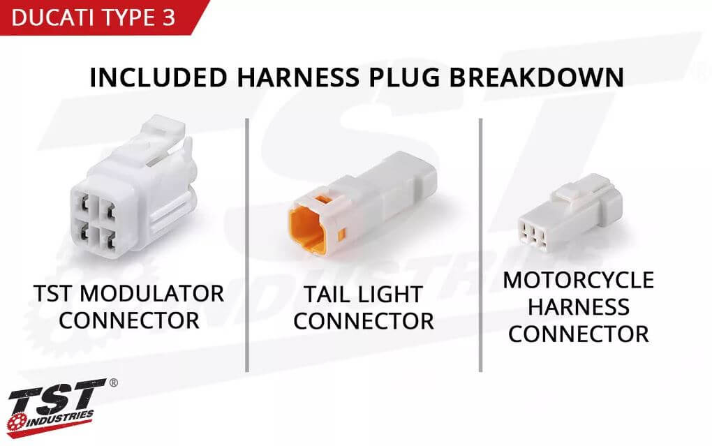 TST Industries Brake Light Modulator for Ducati 848/1098/1198