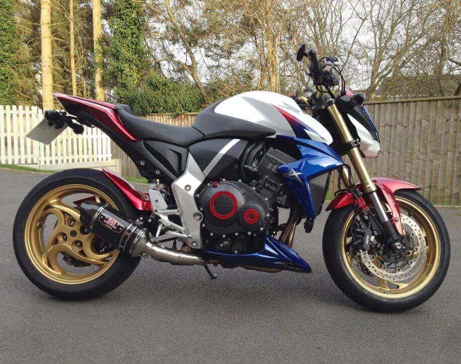 Pyramid Rear Tire Hugger '08-'17 Honda CB 1000 R | Satin Black