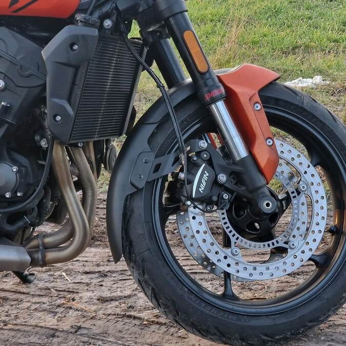 Pyramid Extenda Fenda EXTRA '21-'23 Triumph Trident 660 | Matte Black