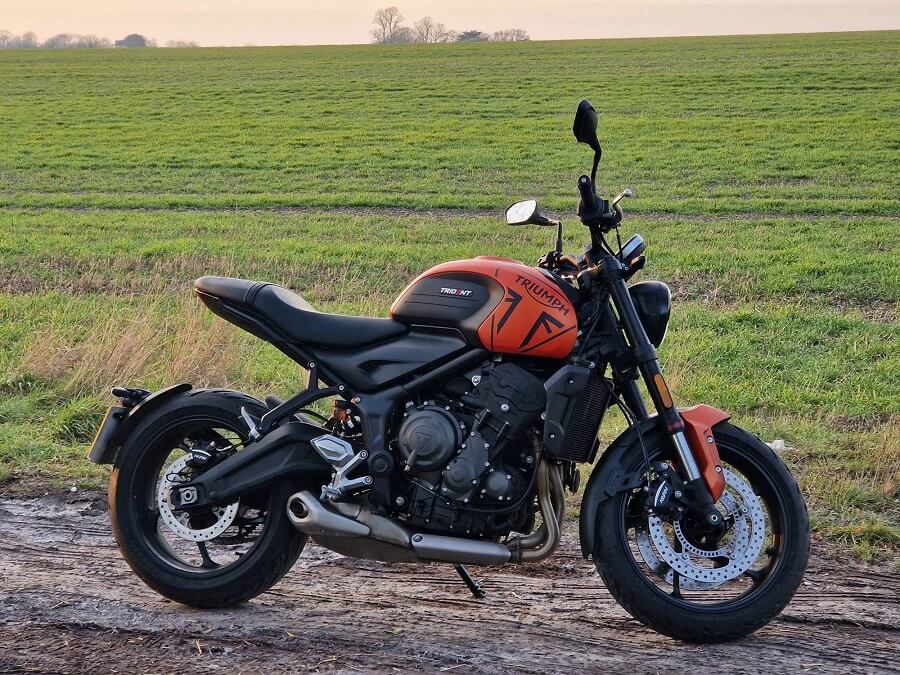 Pyramid Extenda Fenda EXTRA '21-'23 Triumph Trident 660 | Matte Black