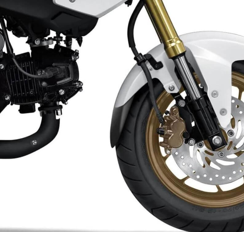 Pyramid Extenda Fenda '13-'15 Honda Grom | Matte Black