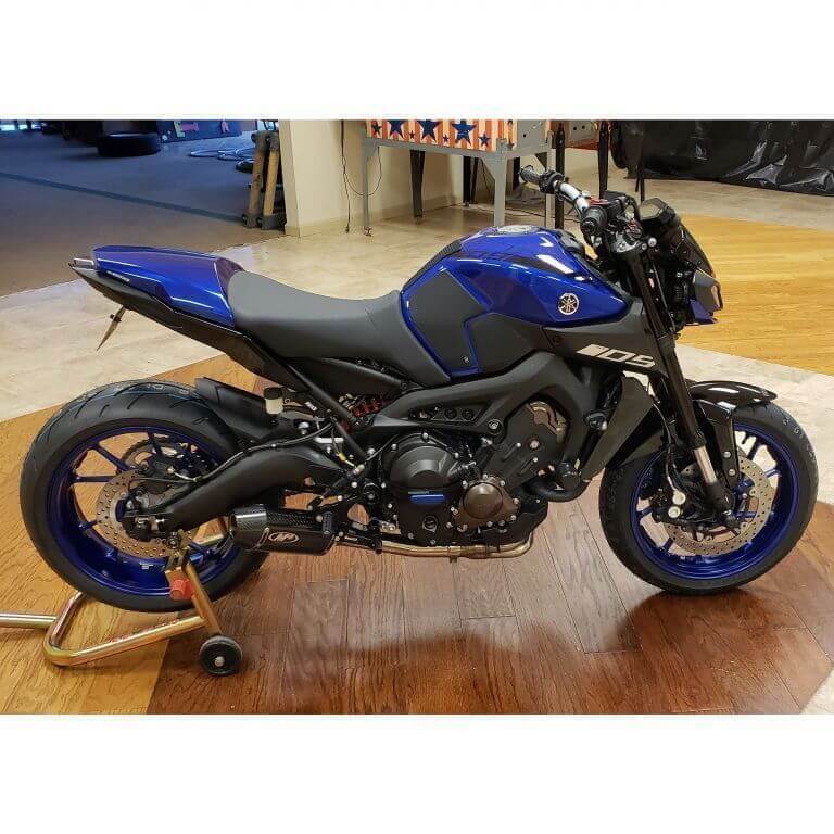 Pyramid Seat Cowl '17-'20 Yamaha MT-09 | Yamaha Blue