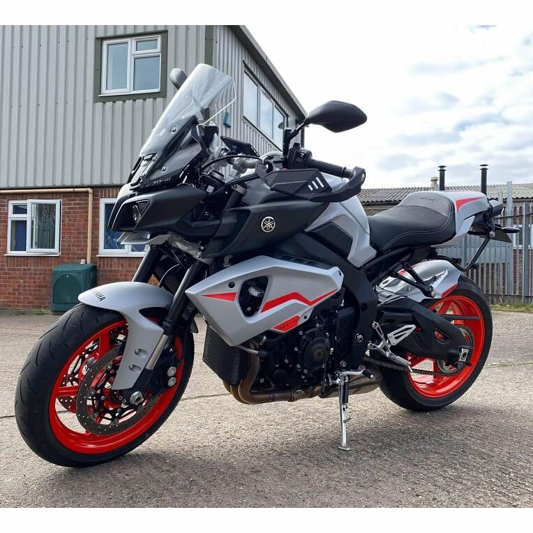 Pyramid Sport Fairing Panels '16-'21 Yamaha MT-10 | Matte Grey (Ice Fluo)