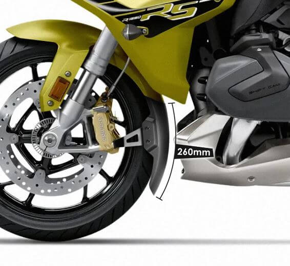 Pyramid Extenda Fenda EXTRA '15-'18 BMW R 1200 RS | Matte Black