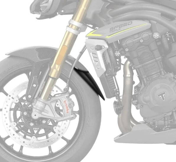 Pyramid Extenda Fenda '22-'23 Triumph Speed Triple 1200 RR | Matte Black