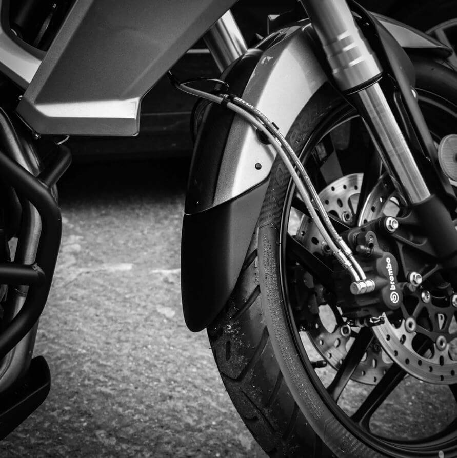 Pyramid Extenda Fenda '11-'23 Triumph Tiger 800 | Matte Black