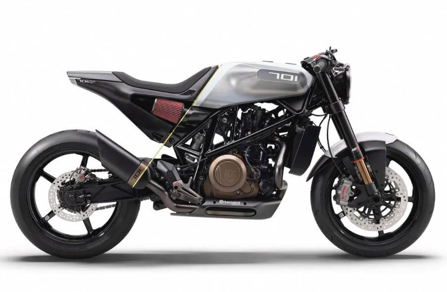 Pyramid Extenda Fenda '18-'20 Husqvarna Vitpilen 701 | Matte Black