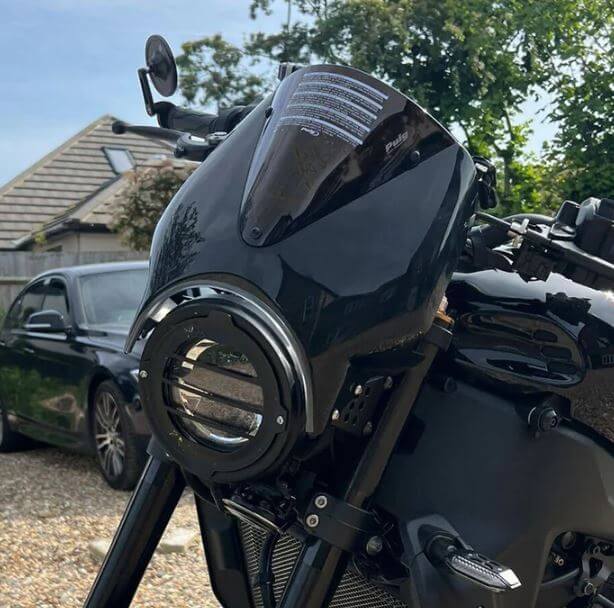 Pyramid Fly Screen '22-'23 Yamaha XSR 900 | Legend Blue