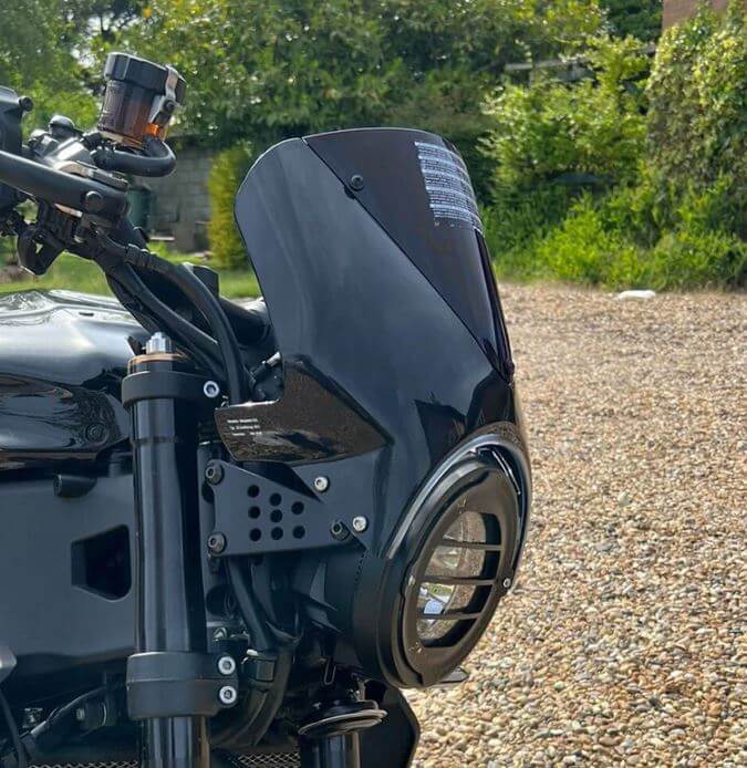 Pyramid Fly Screen '22-'23 Yamaha XSR 900 | Legend Blue