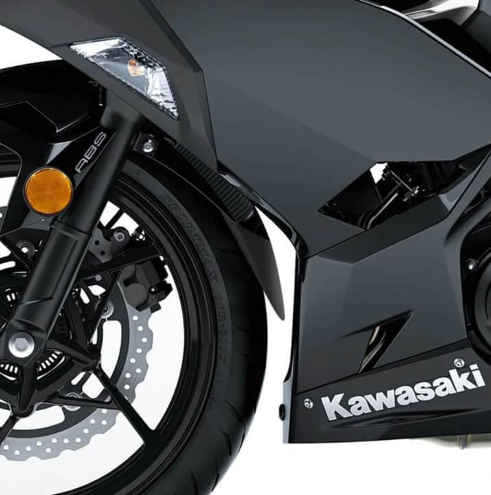 Pyramid Extenda Fenda '19-'23 Kawasaki Z 400 | Matte Black